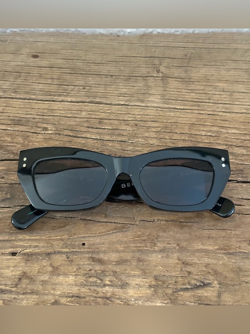 Green Cat Eye Sunglasses